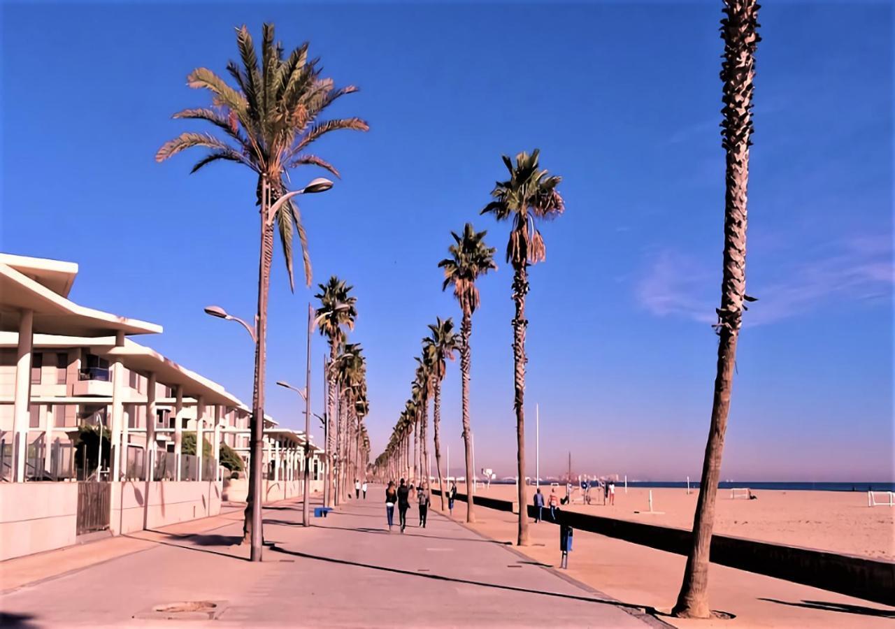 Marin Beach Apartments Patacona Valencia Kültér fotó